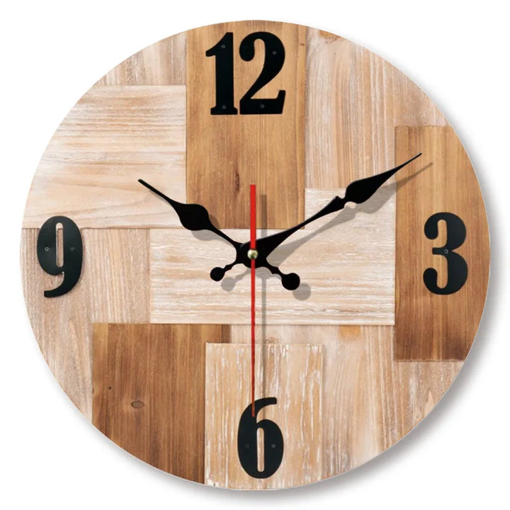 WoodTick | Elegant Wooden Wall Clock