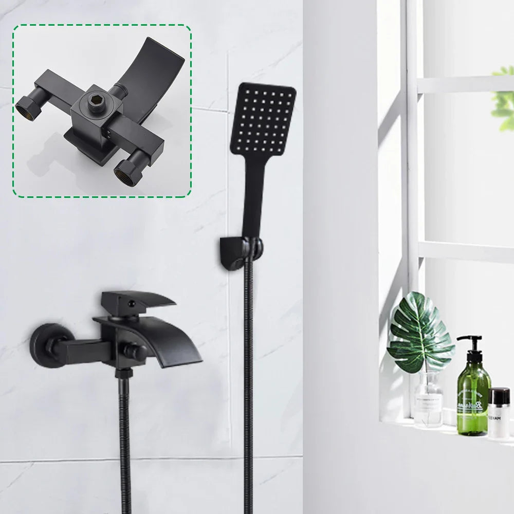 HeatGuard | Flexible Bathtub Faucet with Heat-Resistant Hose