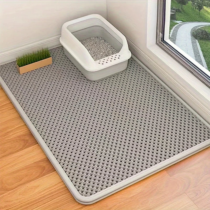 CleanPaws | Sustainable Cat Litter Mat with Scratching Function