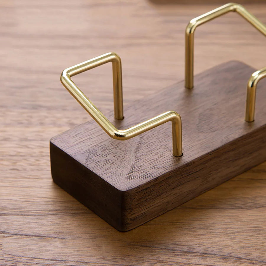 CLEVLO | WoodLine Business Card Holder