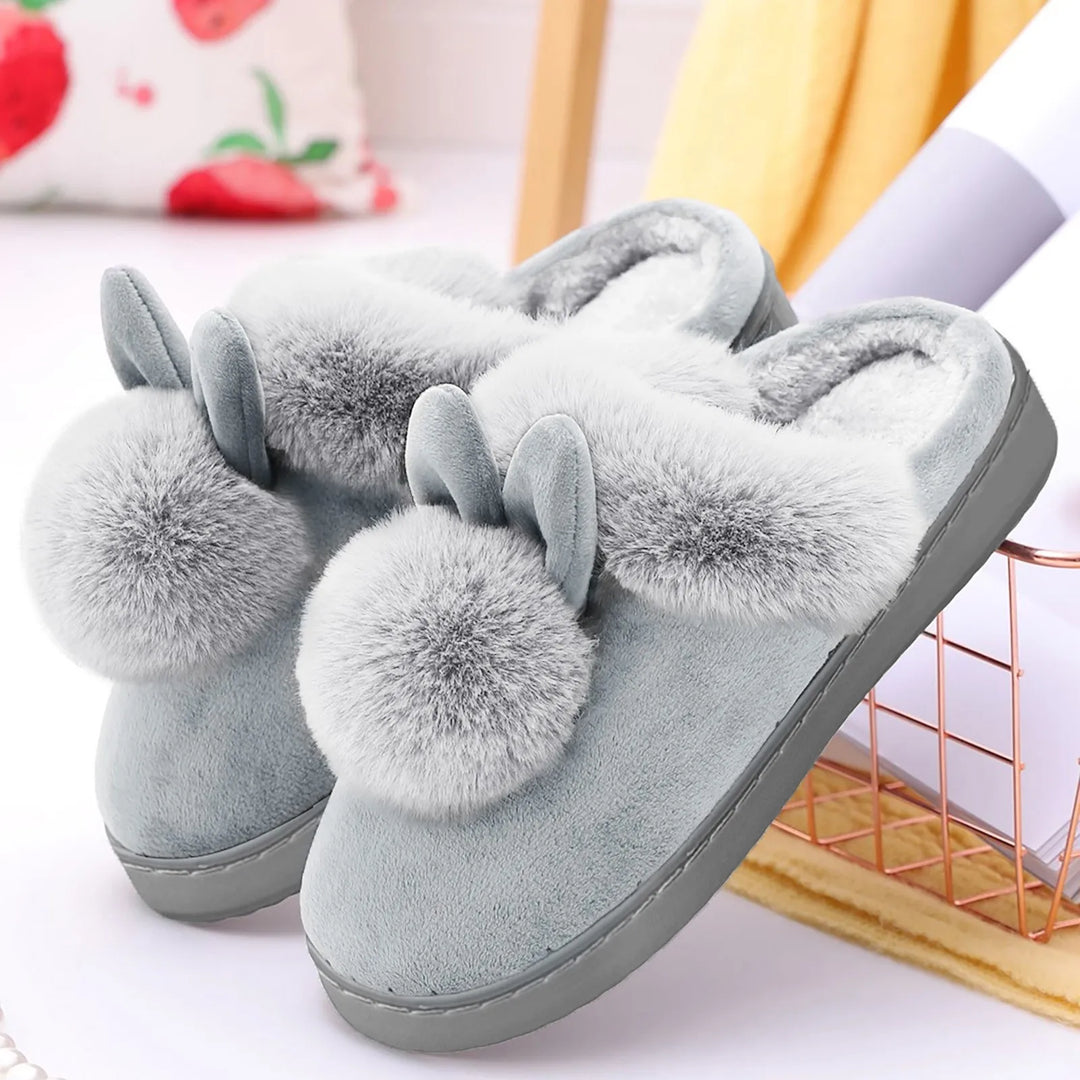 CuddleBunny | Cute Slippers with Bunny Ears