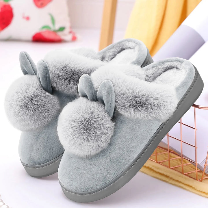 CuddleBunny | Cute Slippers with Bunny Ears