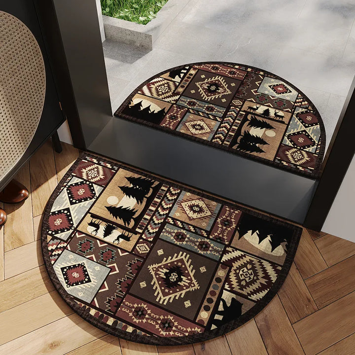 RetroCharm | High-Quality Half-Round Doormat