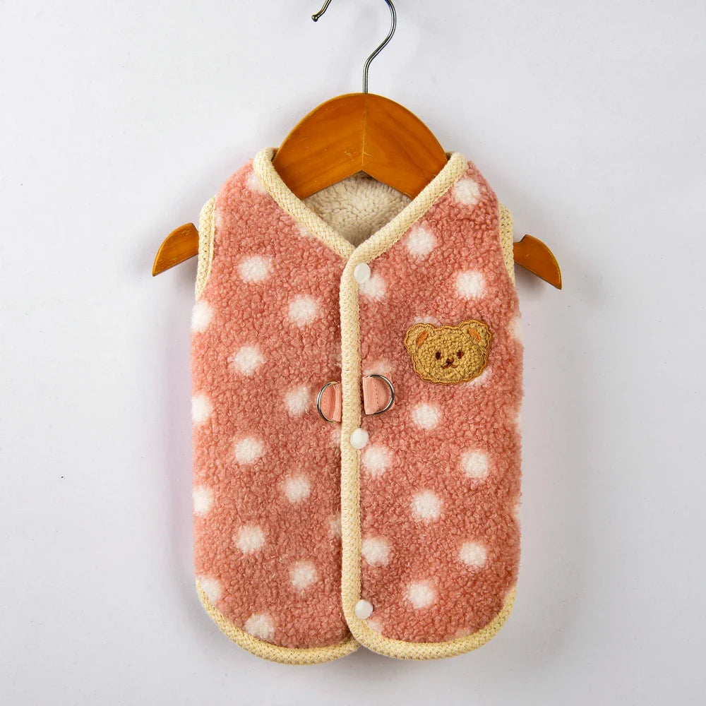 FrostyTail | Warm Fleece Jacket for French Bulldog and Chihuahua