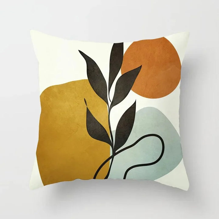 NaturesCharm | Cushion Covers with Plant Pattern for Green Lovers