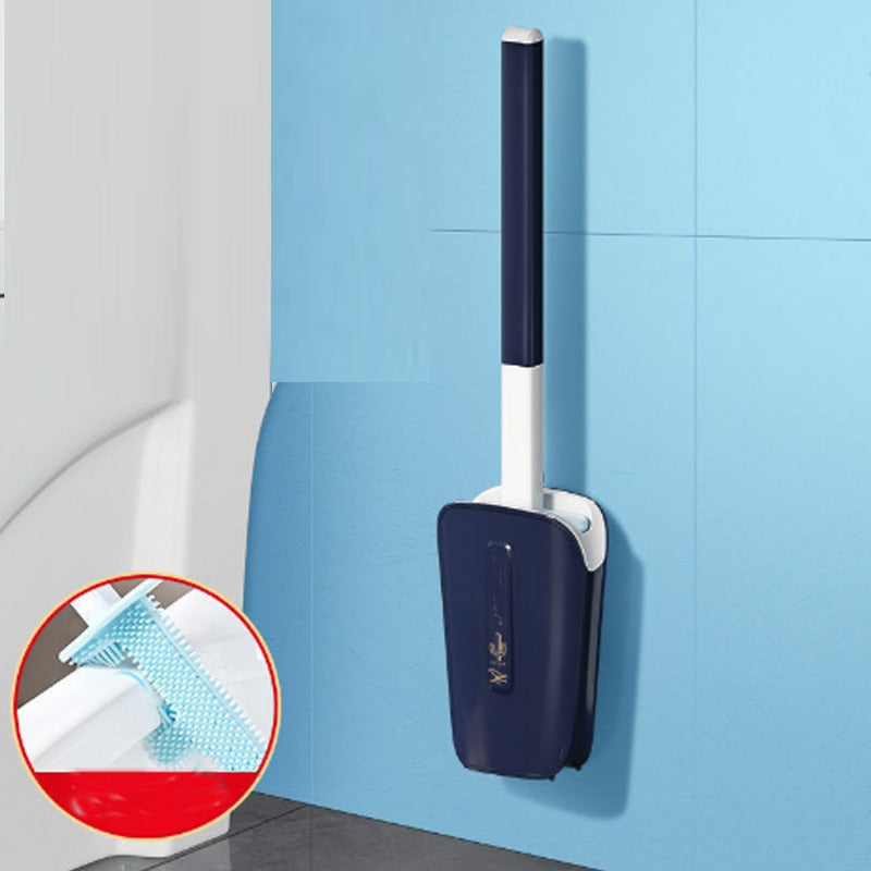 BendClean | Slim Curved Toilet Brush for Thorough Cleaning