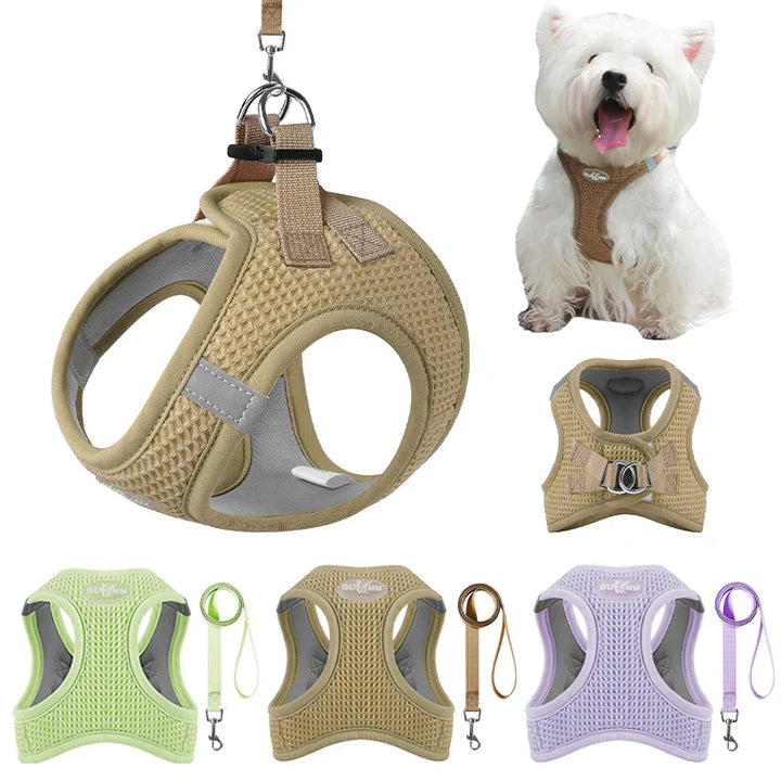 PuppyFit | Adjustable Harness with Leash for Cats and Small Dogs