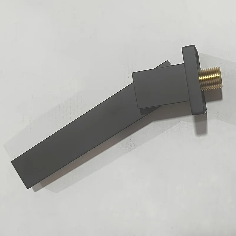 ChromaStream | Black-Chrome Bath Faucet