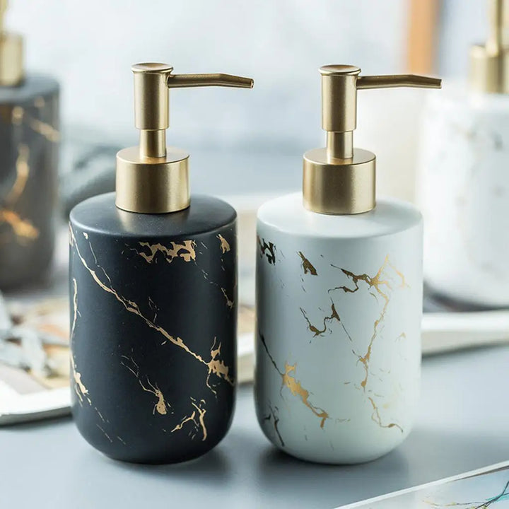 MarblePress | Ceramic Soap Dispenser