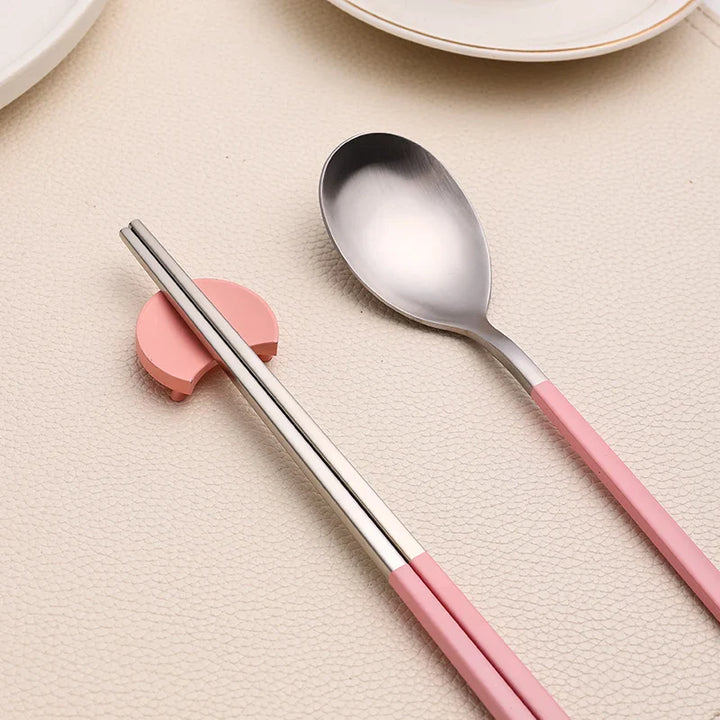 KoreaKlassiek | 8-Piece Cutlery Set with Spoons and Chopsticks