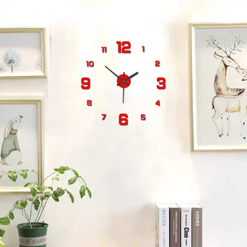 FrameLessTime | Creative Do-It-Yourself Wall Clock