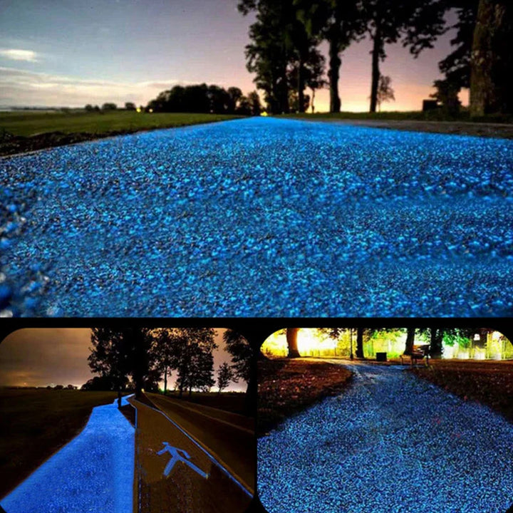 NightGlowGems | Glowing Path Stones for Indoors and Outdoors