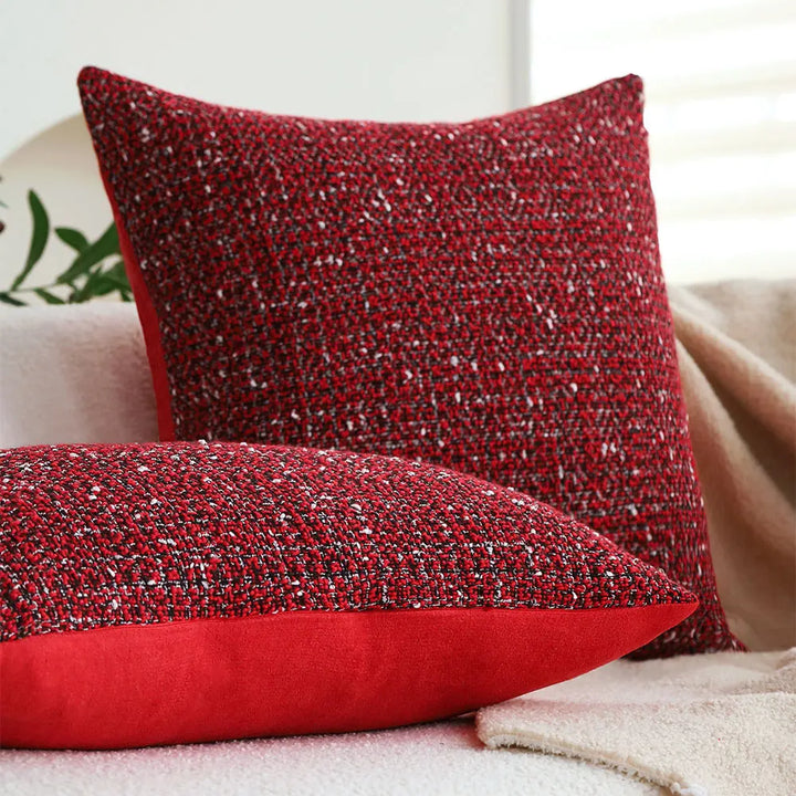 RedJoy - Knitted Cushion for Festive Decoration
