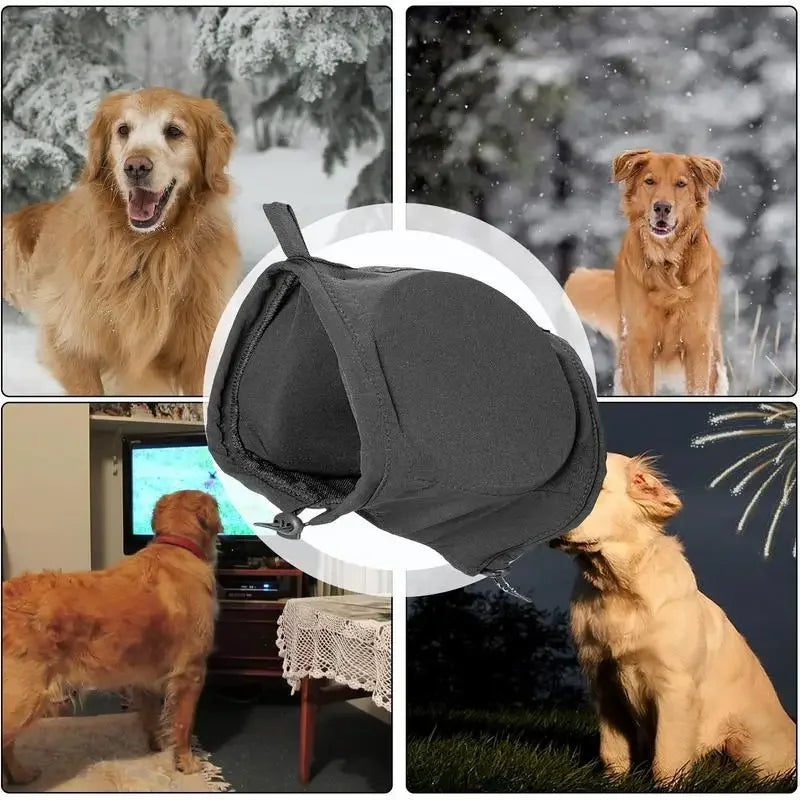 Noise-Canceling Ear Protectors for Dogs - Protect Your Pet's Ears from Noise