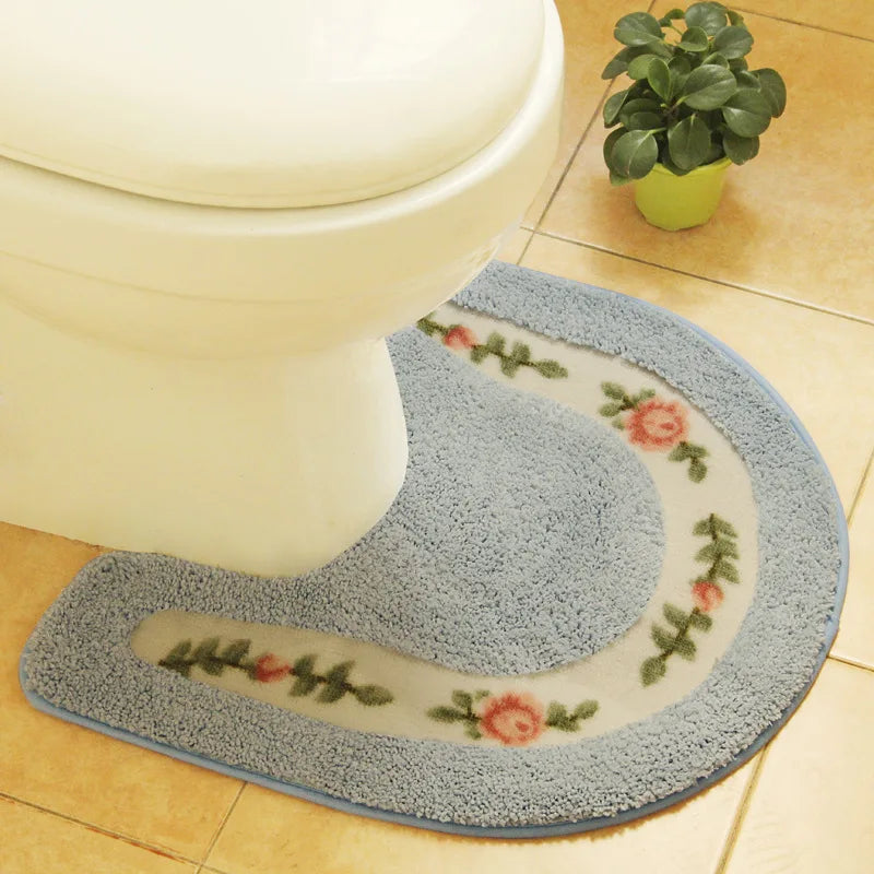ComfyFit - Non-Slip Bath Mat for Toilet and Shower