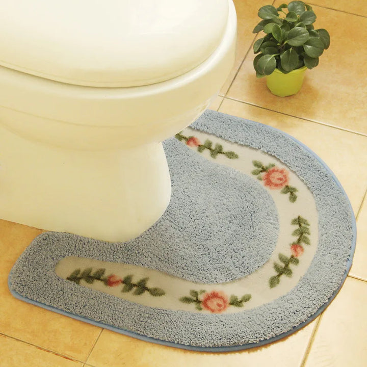 ComfyFit - Non-Slip Bath Mat for Toilet and Shower
