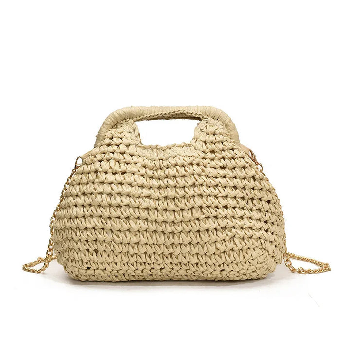 WovenGrace – Summer Woven Shoulder and Handbag
