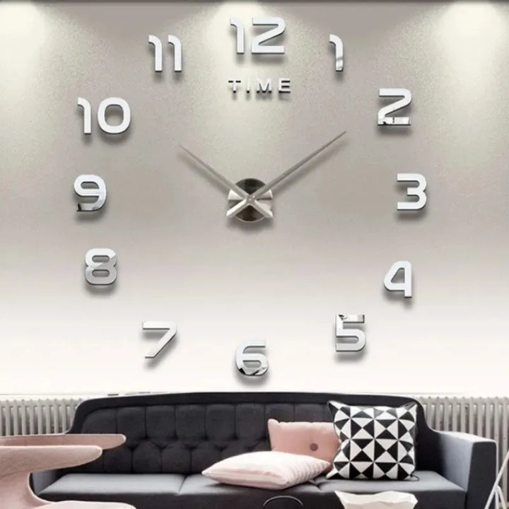 ModernMirror | 2D Quartz Wall Clock