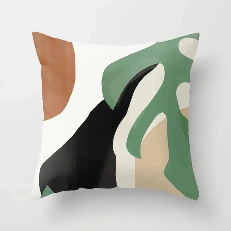 NaturesCharm | Cushion Covers with Plant Pattern for Green Lovers
