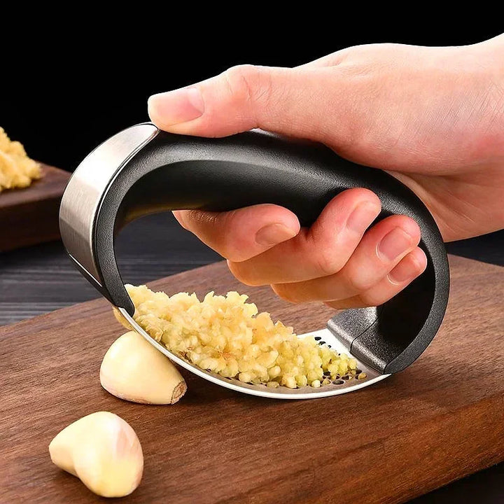 GarlicForce | Stainless Steel Garlic Press
