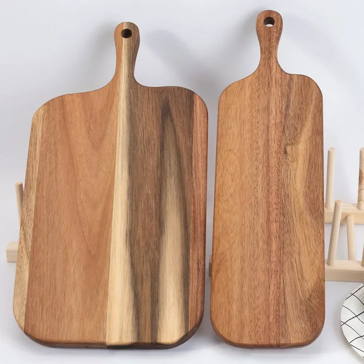 PlankDelight | Wooden Cheese and Serving Cutting Board