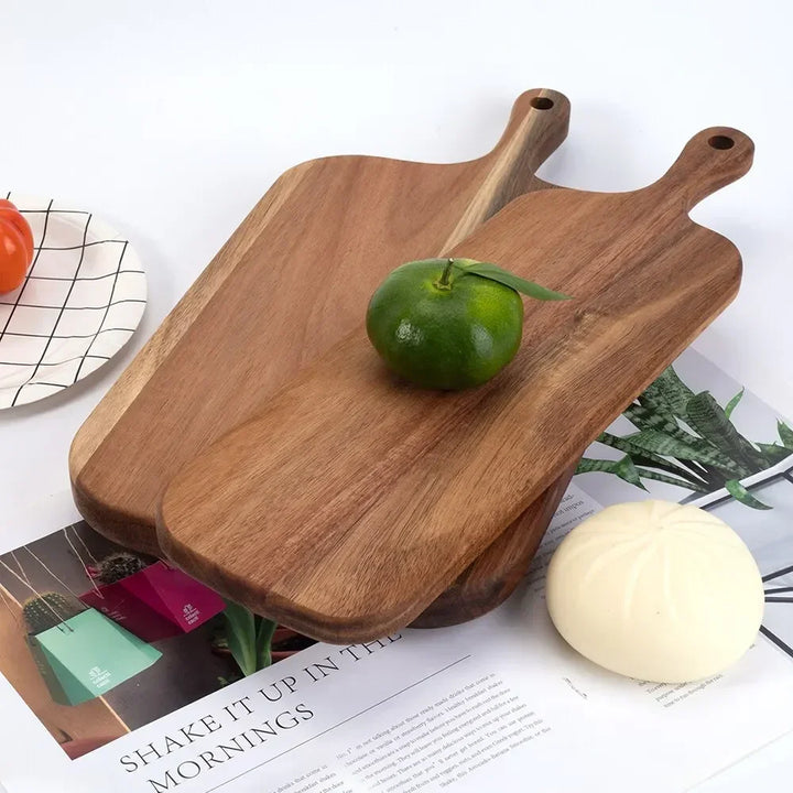 PlankDelight | Wooden Cheese and Serving Cutting Board