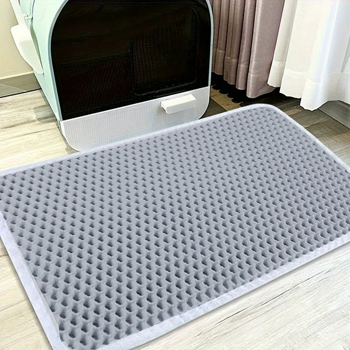 CleanPaws | Sustainable Cat Litter Mat with Scratching Function