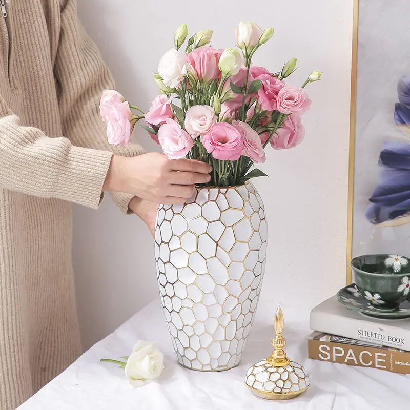 GoldenPattern | Ceramic Vase