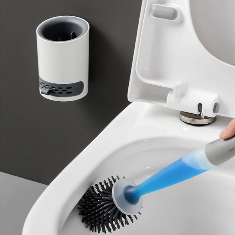 ToiletTamer | Wall Brush Set for Spotless Corner Cleaning