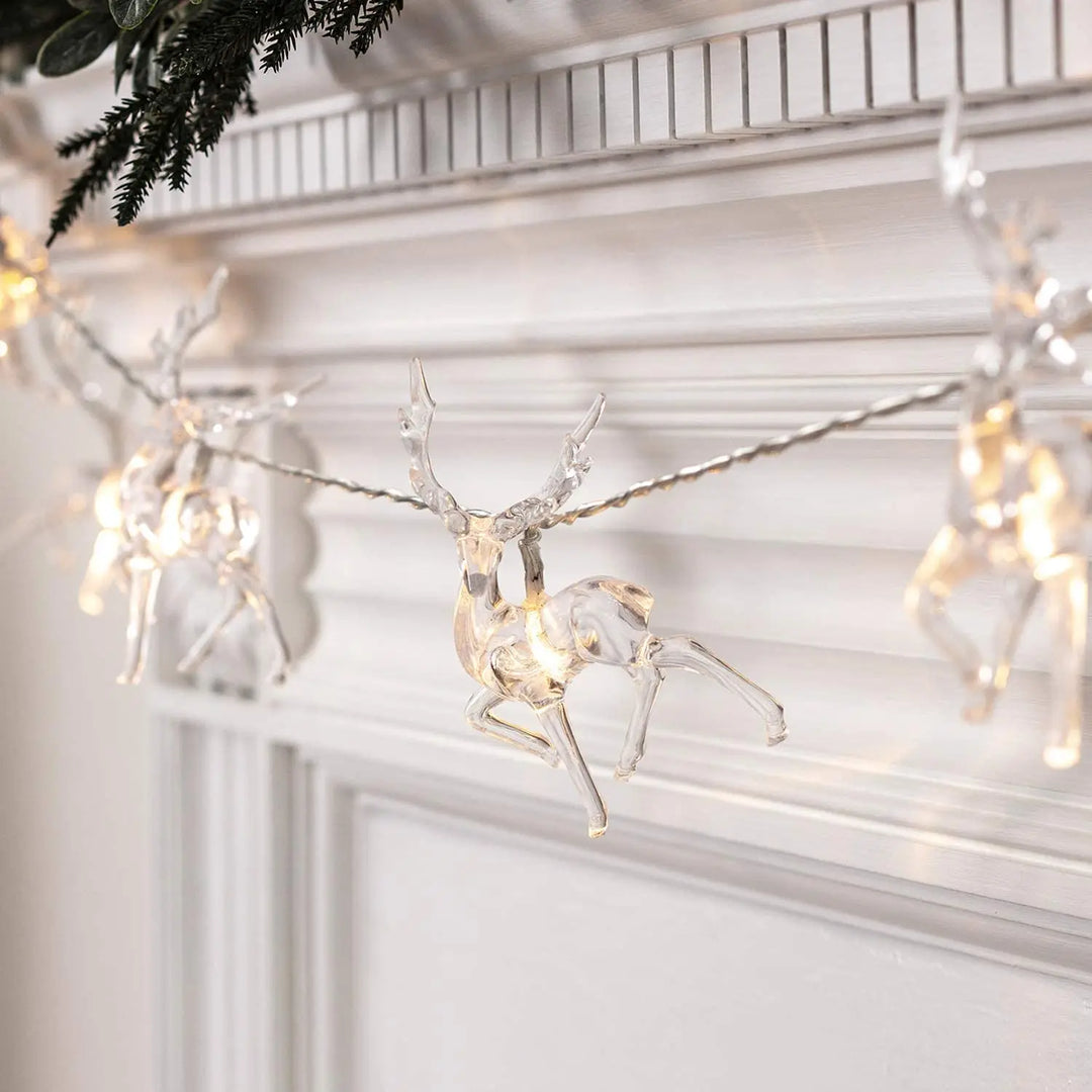 CrystalCheer | Reindeer Decoration Garland