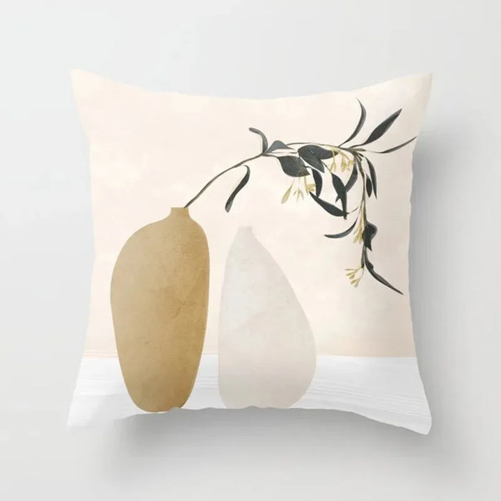 NaturesCharm | Cushion Covers with Plant Pattern for Green Lovers