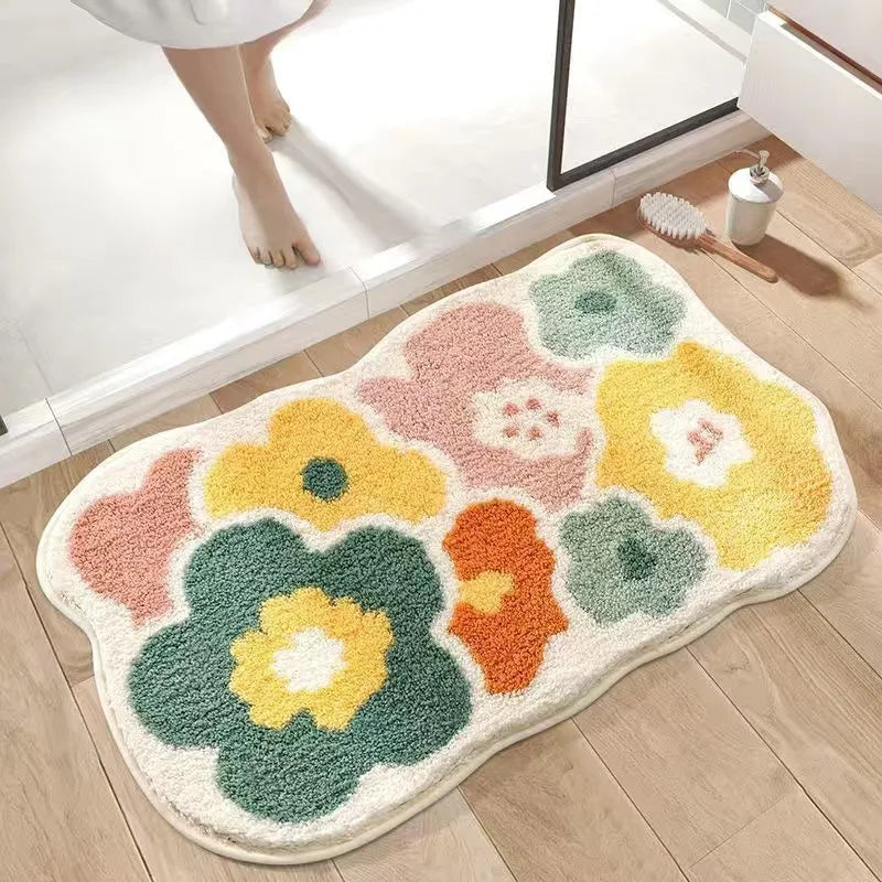 BloomSoft - Soft Flower Floor Mat