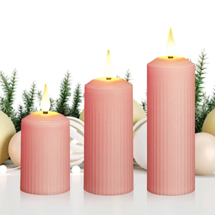 PinkAura | USB Rechargeable Flameless Candles