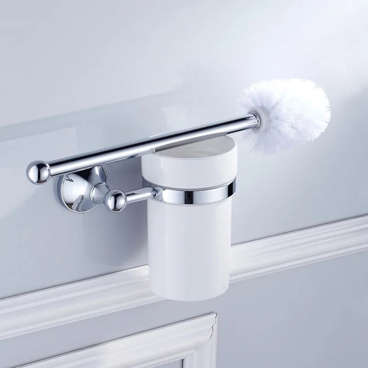 RusticShine | Ceramic and Copper Toilet Brush