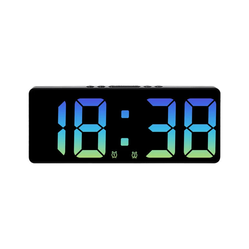 TalkTime | Voice-Controlled LED Clock for a Silent Night