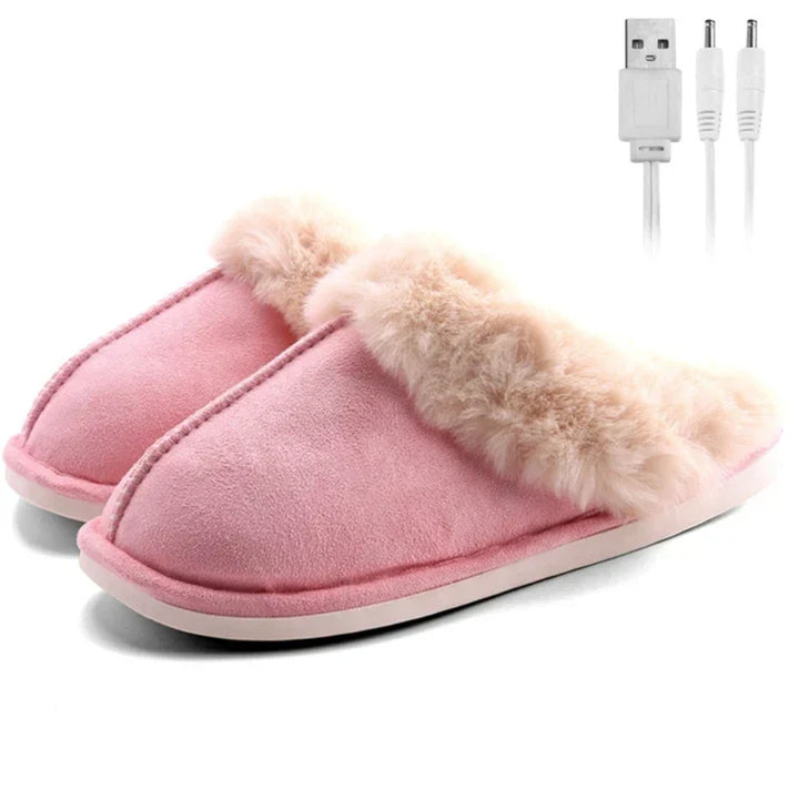Harbor Fire | Cozy Heated Slippers