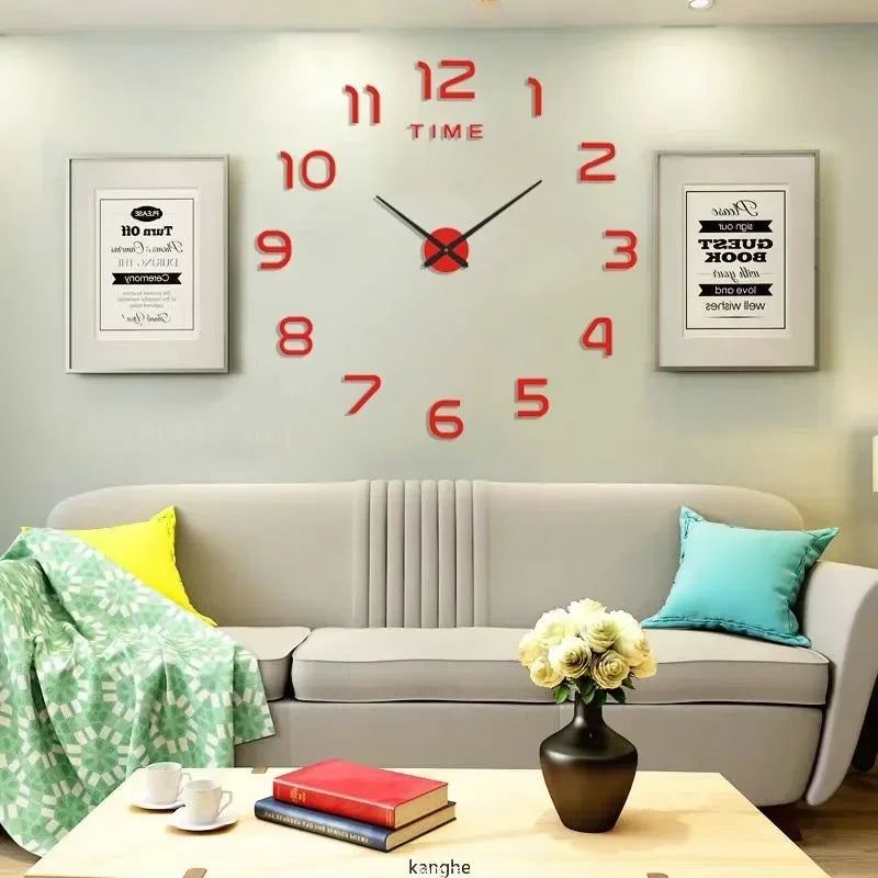 ModernMirror | 2D Quartz Wall Clock