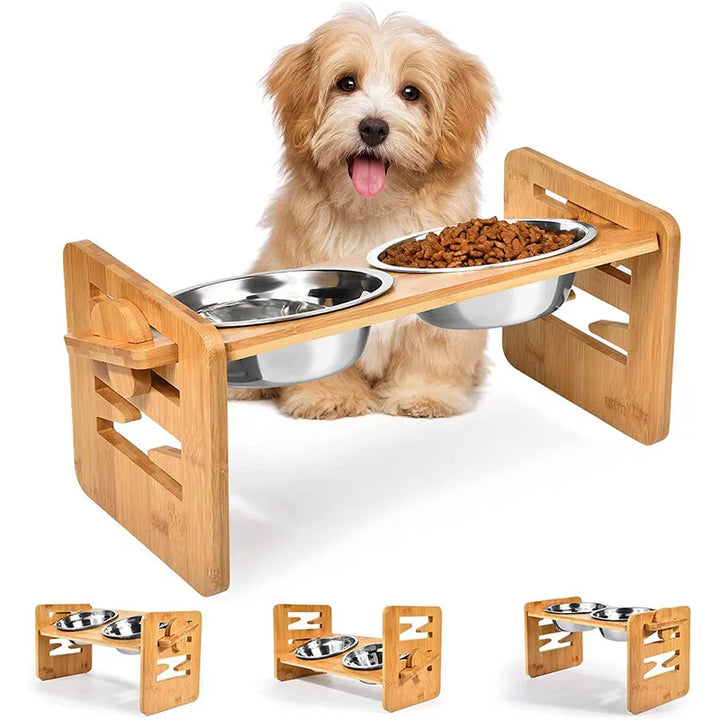 BambooElevate | Luxe Elevated Food and Water Bowl