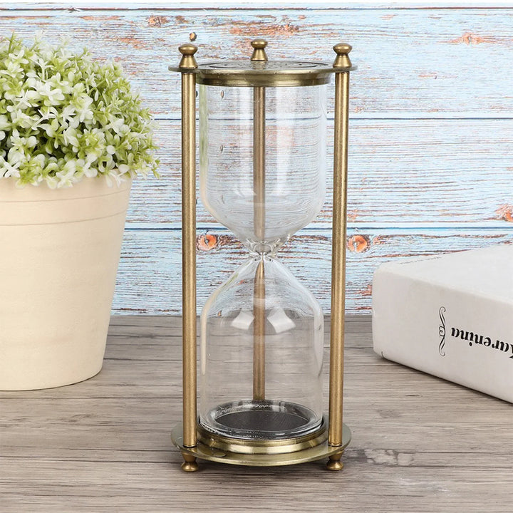 TimeElegance | Glass Hourglass Ornament