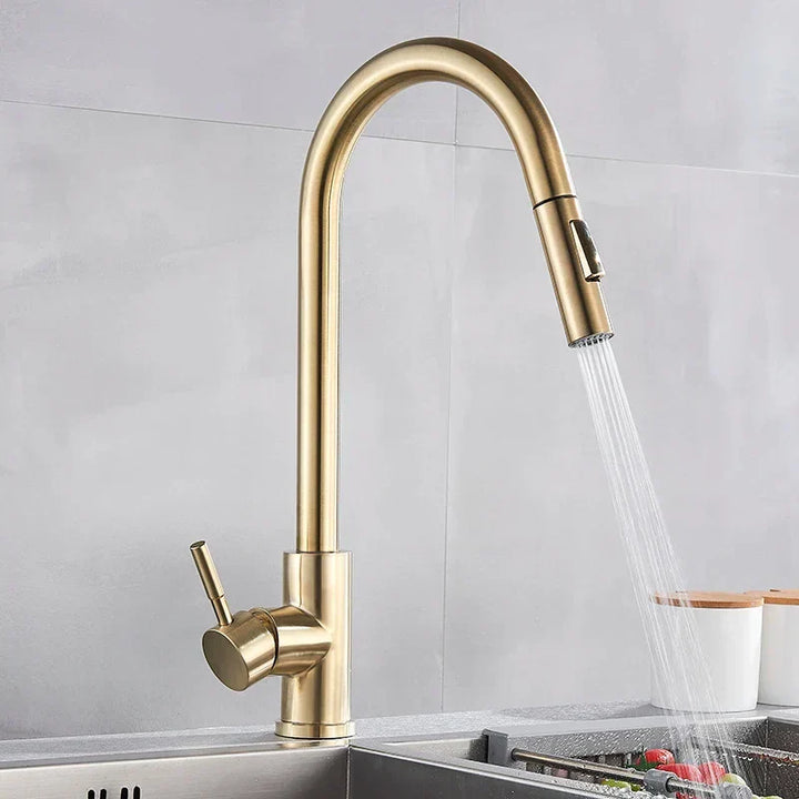 TurnFlow | Kitchen Faucet with 360° Rotation Option