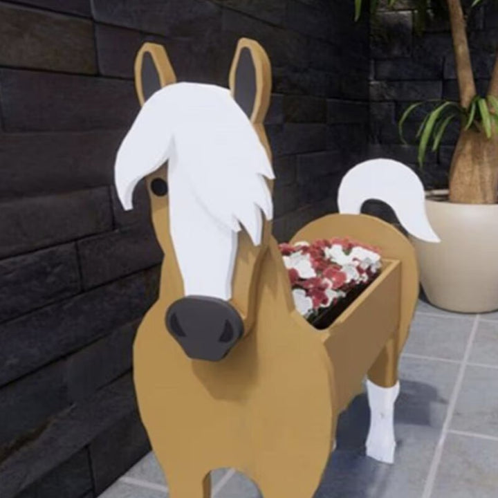 Pet Planter - Garden Accessory with Farm Animal Theme