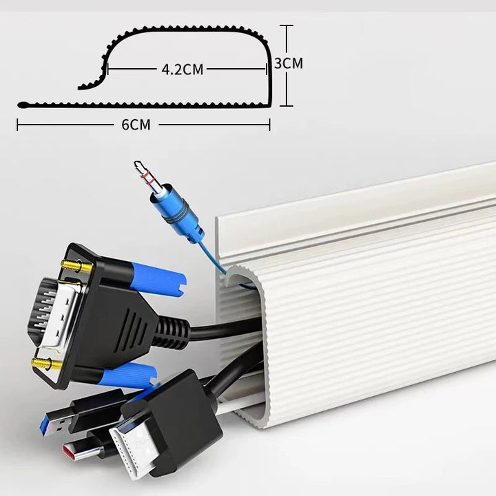 CLEVLO | Channel Cable Organizer