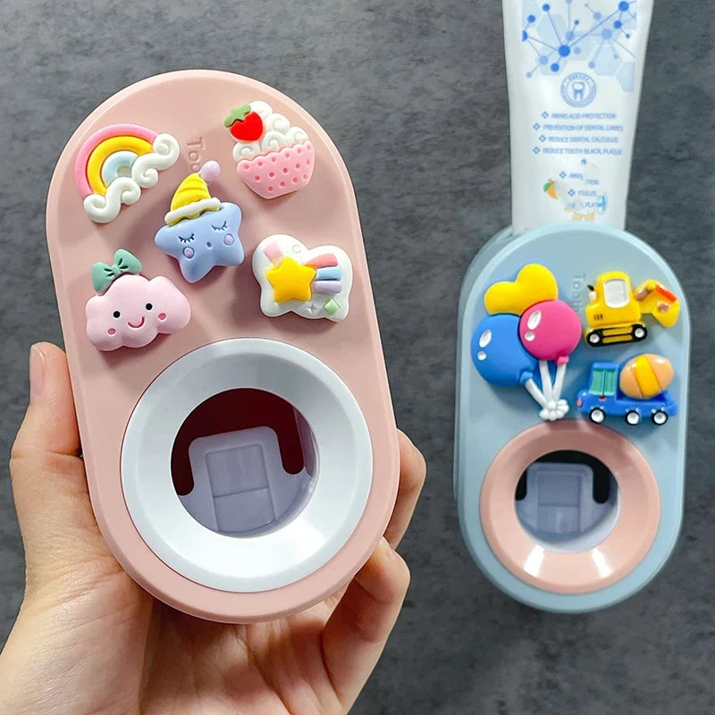 CleanClip | Automatic Toothpaste Dispenser with Removable Attachment