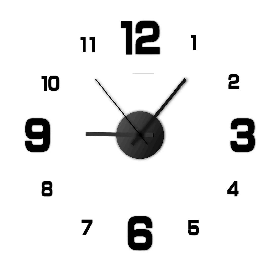 FrameLessTime | Creative Do-It-Yourself Wall Clock
