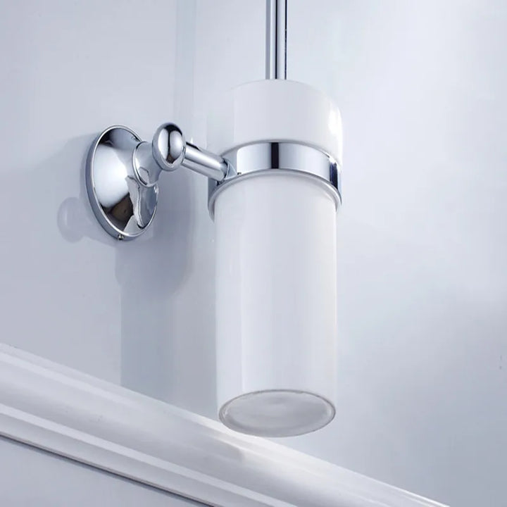 RusticShine | Ceramic and Copper Toilet Brush