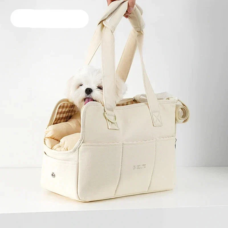 LuxCarry | Sturdy and Safe Travel Bag for Small Dogs and Cats