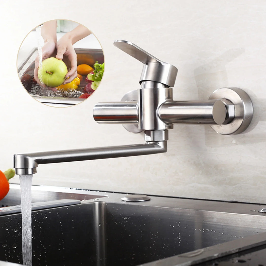 SteelMix | Elegant Wall Faucet
