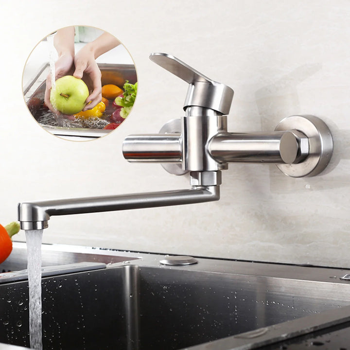 SteelMix | Elegant Wall Faucet