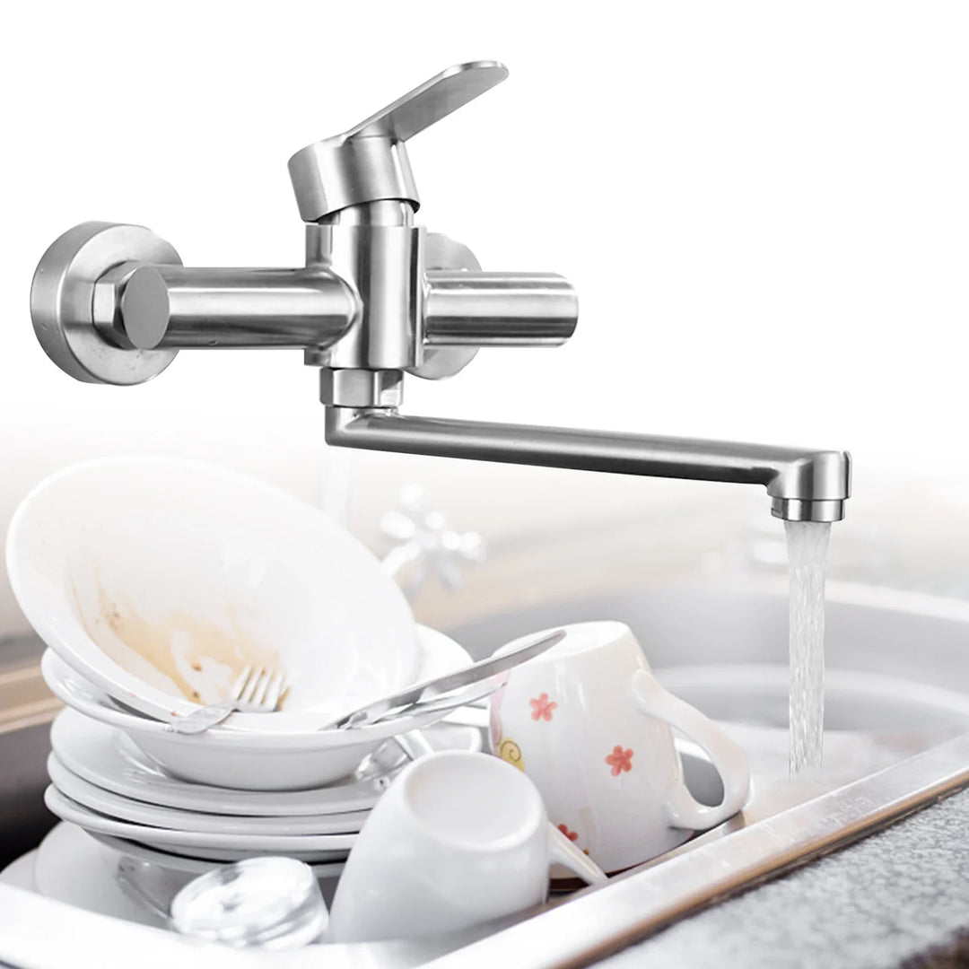 SteelMix | Elegant Wall Faucet