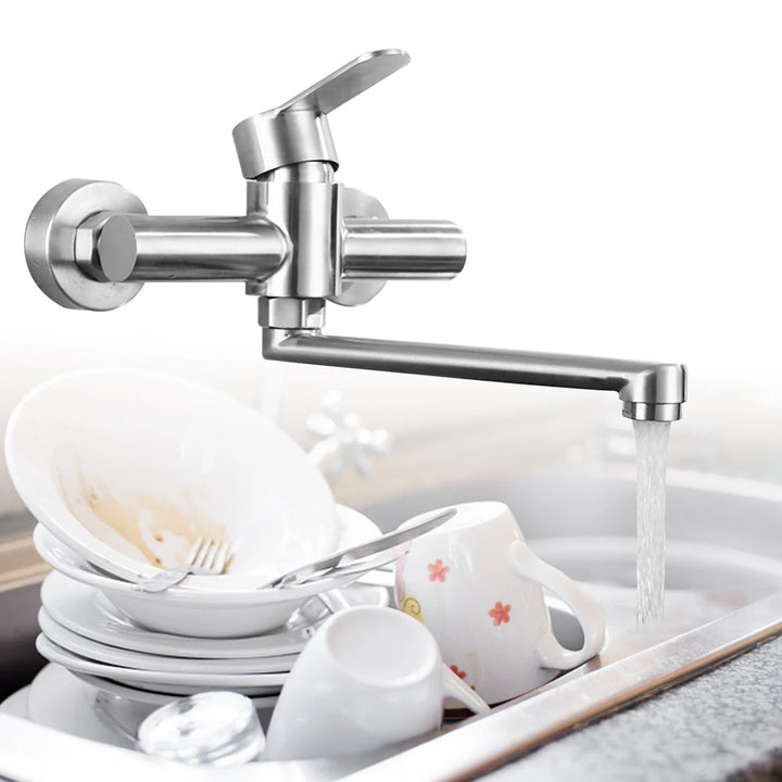 SteelMix | Elegant Wall Faucet